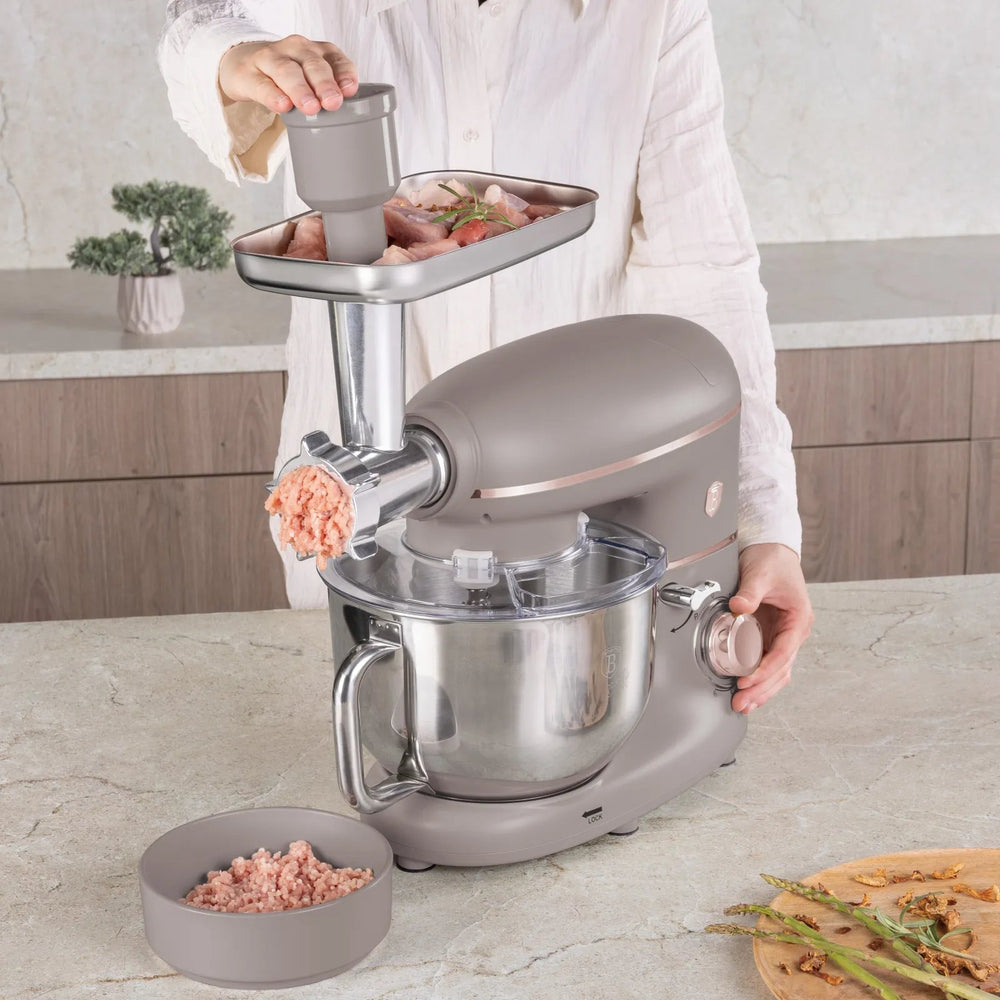 Robot de cuisine multifonction BerlingerHaus Taupe - 4-en-1 - 1500W