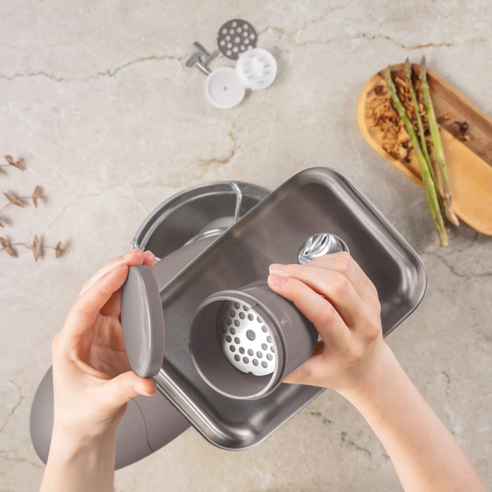 Robot de cuisine multifonction BerlingerHaus Taupe - 4-en-1 - 1500W