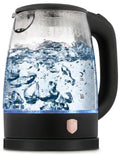 Bouilloire Électrique Verre BerlingerHaus Noir OR Rose - 1,7 L - 2200W