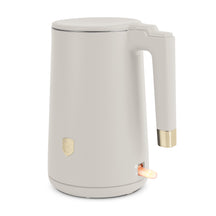 Bouilloire Électrique BerlingerHaus Double Paroi Mat Crème - 1.7 Litres - 1800W