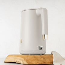 Bouilloire Électrique BerlingerHaus Double Paroi Mat Crème - 1.7 Litres - 1800W
