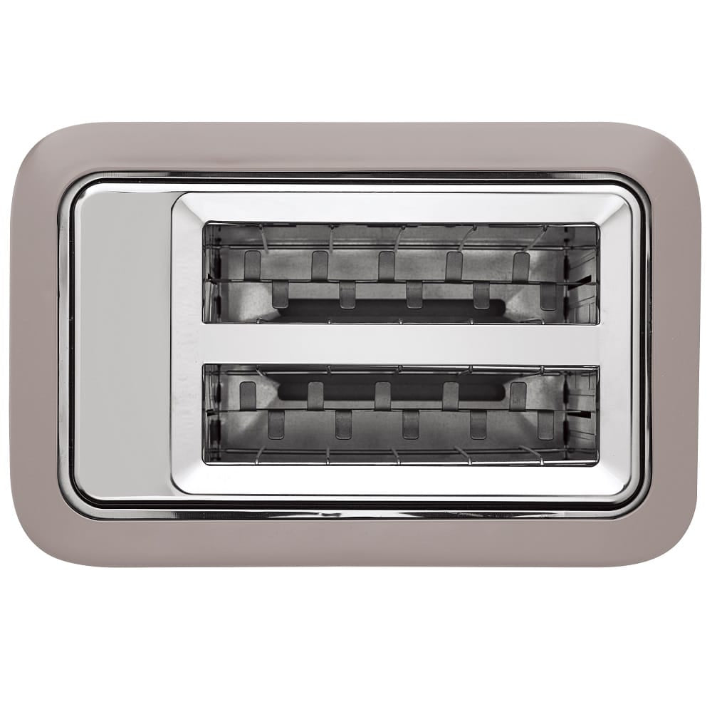 Grille-pain numérique BerlingerHaus taupe - 2 fentes - 870W