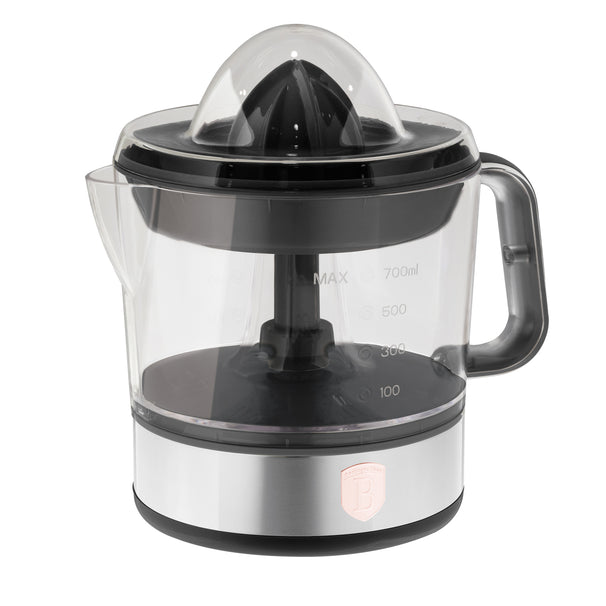 Presse-agrumes électrique / Presse-orange BerlingerHaus Noir Or Rose - 0,7 L - 40 W