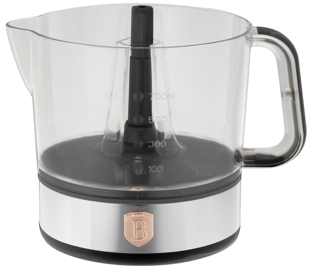 Presse-agrumes électrique / Presse-orange BerlingerHaus Noir Or Rose - 0,7 L - 40 W