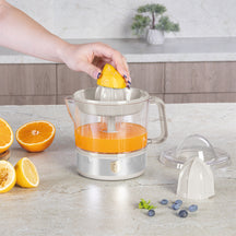 Presse-agrumes électrique / Presse-orange BerlingerHaus mat crème - 0,7 L - 40 W