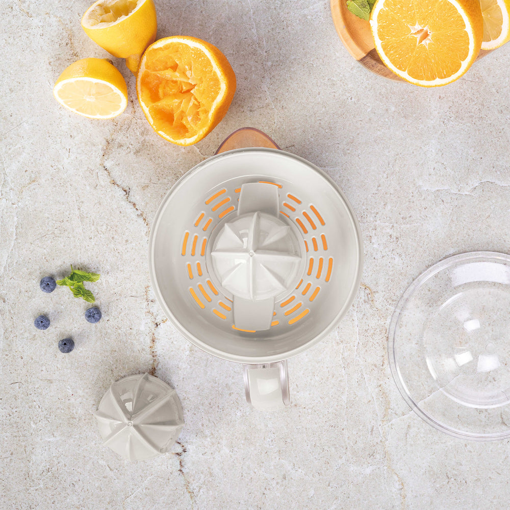 Presse-agrumes électrique / Presse-orange BerlingerHaus mat crème - 0,7 L - 40 W