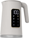 Bouilloire Électrique Digitale BerlingerHaus Mat Crème - Réglage de Température - 1,7 L - 2200W