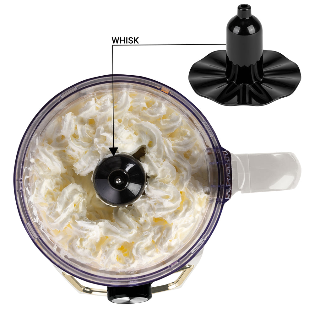Robot multifonction BerlingerHaus 8-en-1 mat crème - 500W