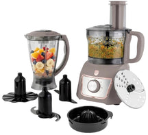 Robot multifonction BerlingerHaus 8-en-1 Taupe - 500W