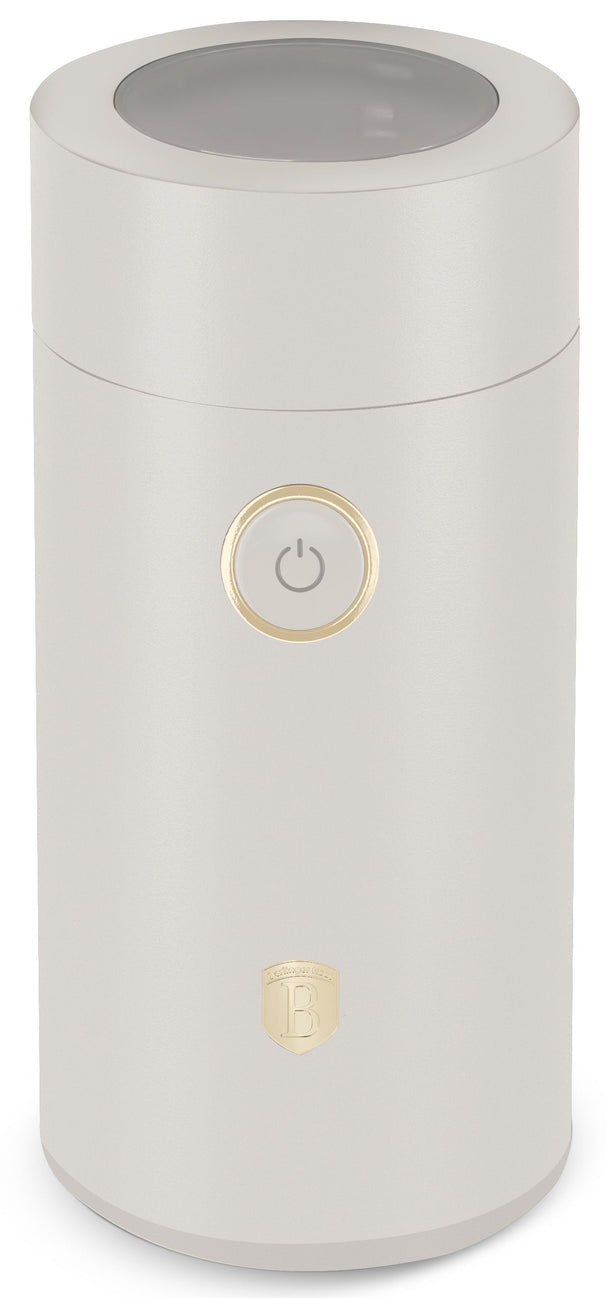 Moulin à café électrique BerlingerHaus mat crème - Broyeur à café - 150W