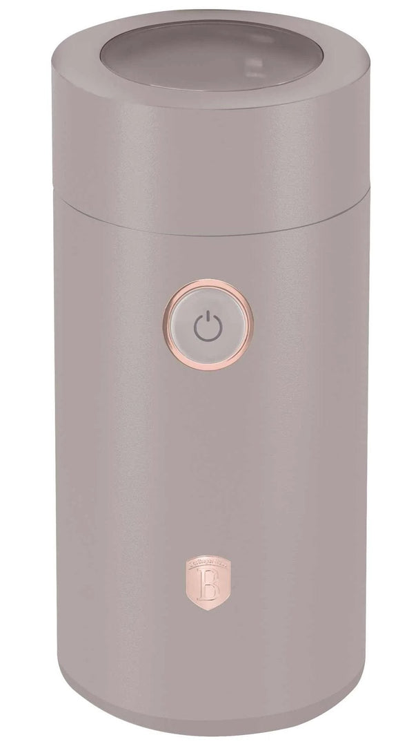 Moulin à café électrique BerlingerHaus taupe - broyeur à grains - 150W