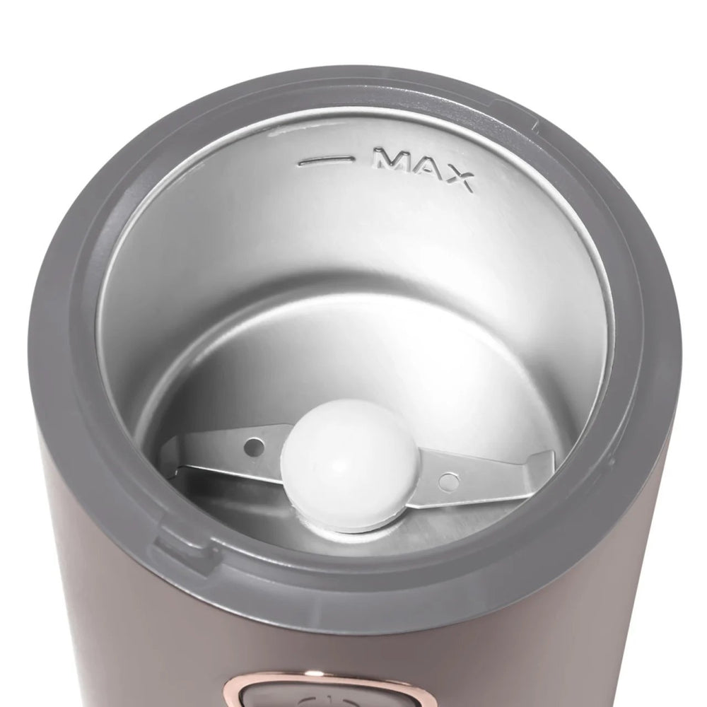 Moulin à café électrique BerlingerHaus taupe - broyeur à grains - 150W