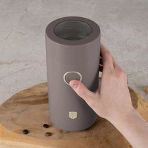 Moulin à café électrique BerlingerHaus taupe - broyeur à grains - 150W