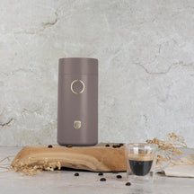 Moulin à café électrique BerlingerHaus taupe - broyeur à grains - 150W