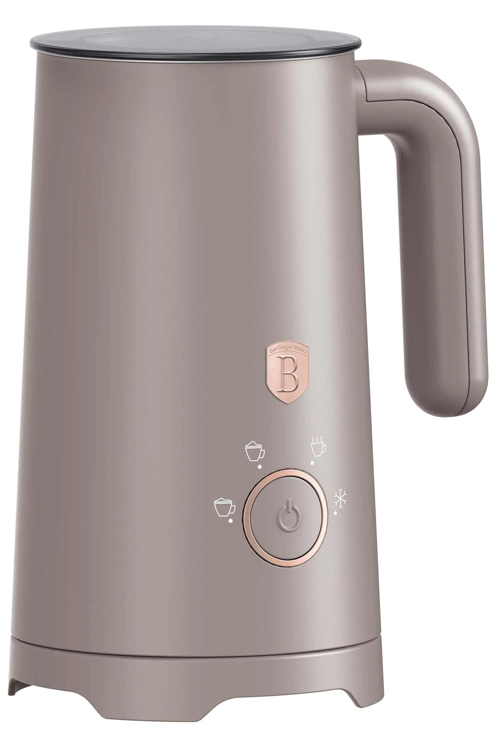 Mousseur à lait électrique BerlingerHaus 4-en-1 Taupe - 160 ml