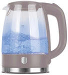 Bouilloire Électrique BerlingerHaus en Verre Taupe - 1.7 Litres - 2200W
