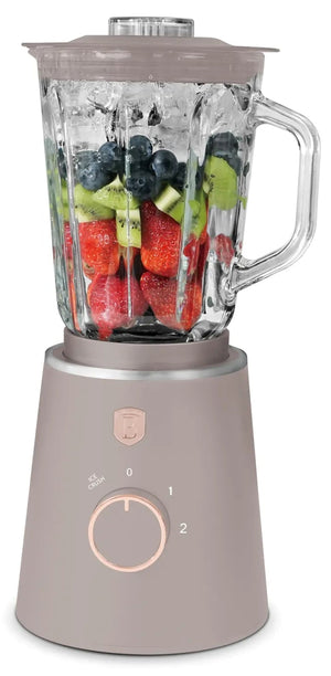 Blender BerlingerHaus Taupe - Pichet en verre - 1,5 litre - 1000W