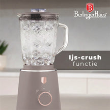 Blender BerlingerHaus Taupe - Pichet en verre - 1,5 litre - 1000W
