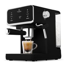 Machine à expresso / machine à piston numérique BerlingerHaus mat noir - 3-en-1 - 20 bar - 1,0 litre