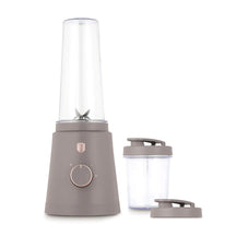 Mini Blender à Smoothie to Go BerlingerHaus taupe - Inclus 2 gobelets - 320W