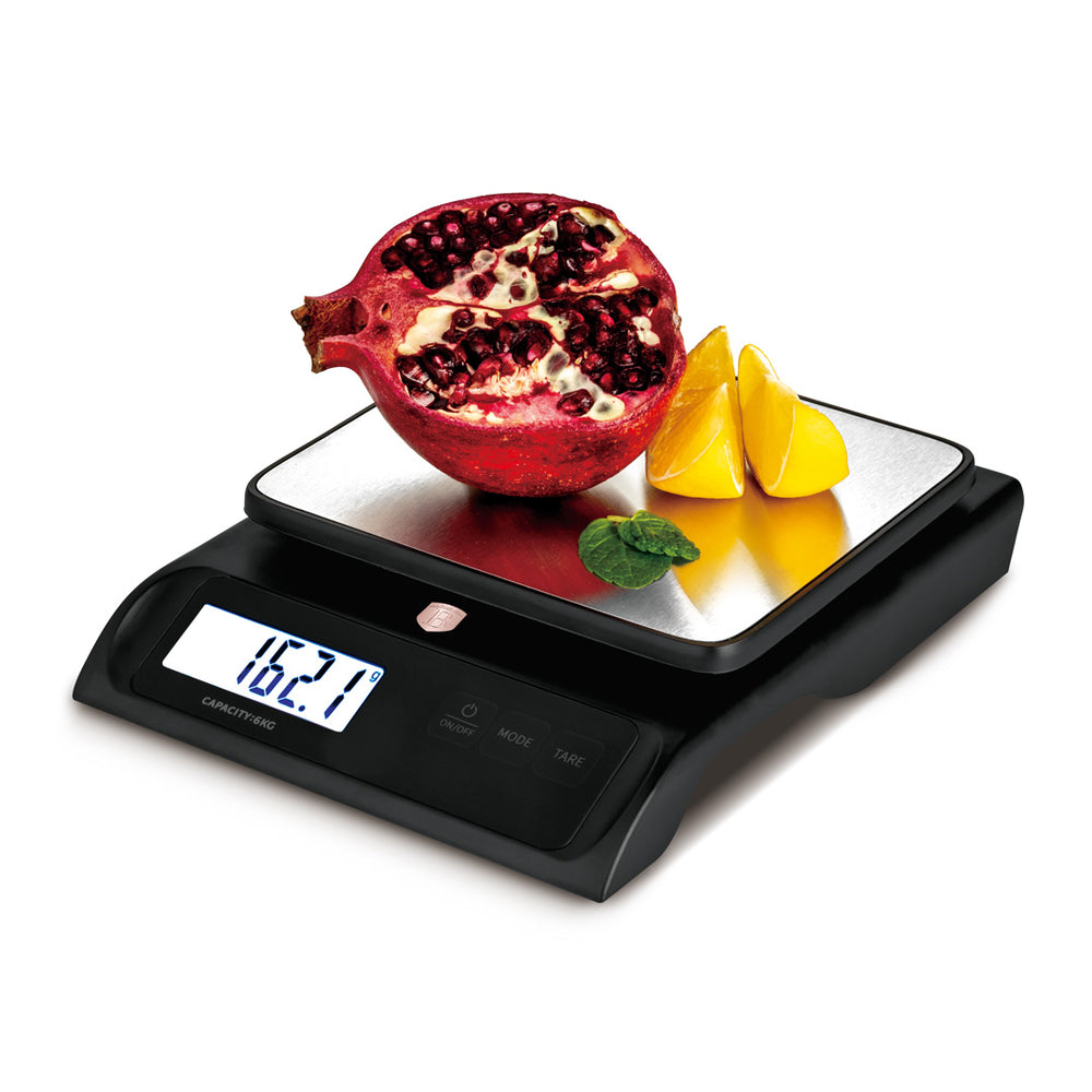 Balance de cuisine numérique BerlingerHaus Noir Or Rose - Max 6 kg