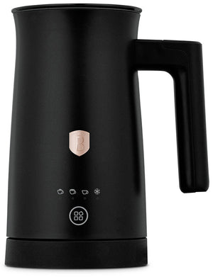 Mousseur à lait électrique 4-en-1 BerlingerHaus Noir Or Rose - 160 ml