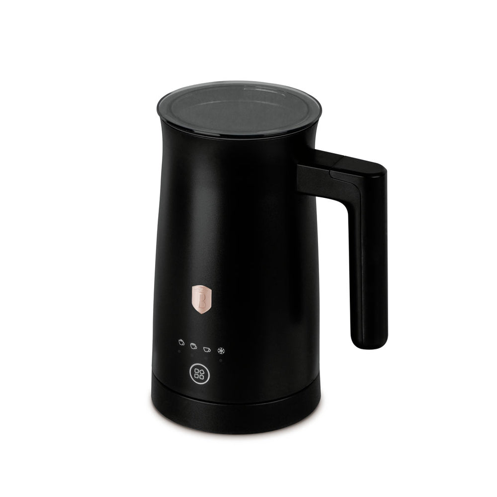 Mousseur à lait électrique 4-en-1 BerlingerHaus Noir Or Rose - 160 ml