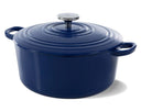 Cocotte en fonte BK Bourgogne Royal Blue ø 24 cm / 4,2 Litres - revêtement antiadhésif émaillé