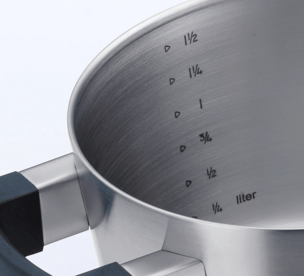 Ensemble de casseroles BK Conical Cool 5 pièces - en inox - Casseroles ø 16, 18, 20, 24 & 16 cm