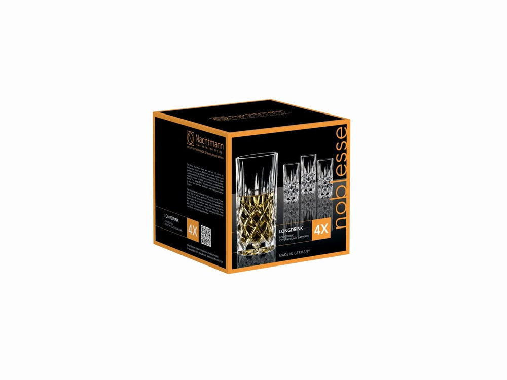 Set de verres longdrink Nachtmann - Longdrink - Noblesse - 370 ml - 4 pièces