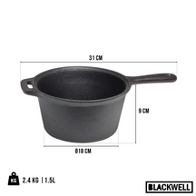 Casserole en fonte Blackwell - Casserole a sauce - Cook & Grill - Ø 18 cm