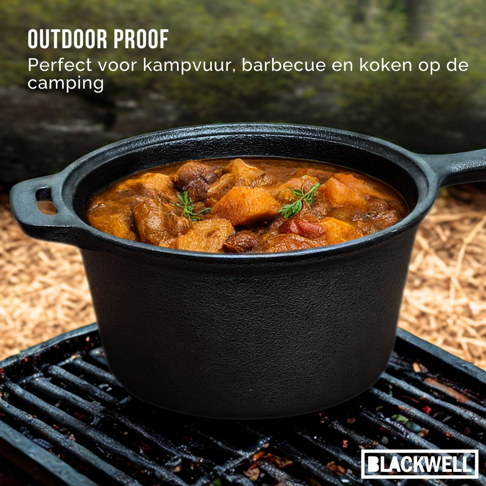 Casserole en fonte Blackwell - Casserole a sauce - Cook & Grill - Ø 18 cm
