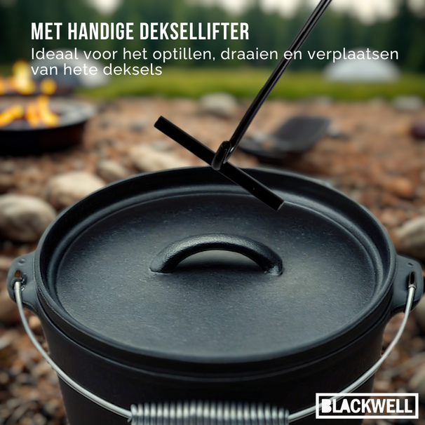 Set de cuisson Blackwell - en fonte - Cook & Grill - 25 cm - 4 pièces