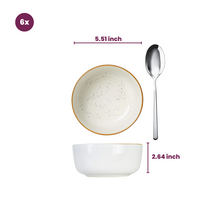Ensemble de bols Cosy & Trendy - Bols a soupe - Baltic - Ø 14 cm - 6 pièces