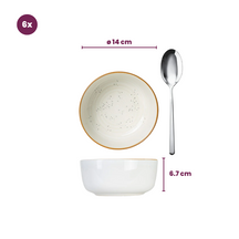 Set de vaisselle Cosy & Trendy - Baltic Vanilla - 6 personnes - 18 pièces