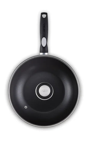 Wok Beka - Wok avec couvercle en verre - Pro Induc R - 28 cm