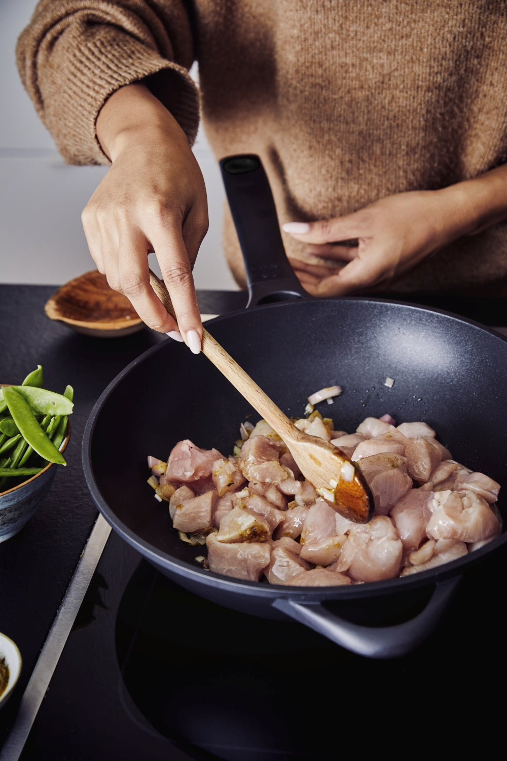 Wok Beka - Wok en aluminium - Energy R - 30 cm - Revêtement en céramique