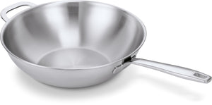 Poêle wok Beka - Wok sans revêtement antiadhésif - Maestro 5-Ply - Ø 30 cm