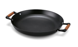 Poêle à paella Beka - en fonte émaillée - Mandala - 36 cm - Noir