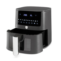 Friteuse à air XXXL BerlingerHaus Mat Anthracite - avec fenêtre de visualisation - 8 litres - 1650W