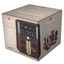 Friteuse à air XL BerlingerHaus Mat Bordeaux - avec fenêtre de visualisation - 5 litres - 1400W