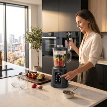 Blender Numérique BerlingerHaus Mat Anthracite - Bol en Verre - 1,5 L - 1000W