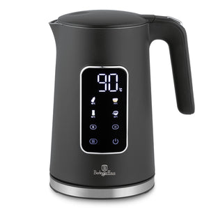 Bouilloire Électrique Numérique BerlingerHaus Mat Anthracite - Réglage de température - 1,7 litre - 2200W