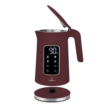 Bouilloire Électrique Numérique BerlingerHaus Mat Bordeaux - Réglage de température - 1,7 litre - 2200W