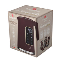 Bouilloire Électrique Numérique BerlingerHaus Mat Bordeaux - Réglage de température - 1,7 litre - 2200W
