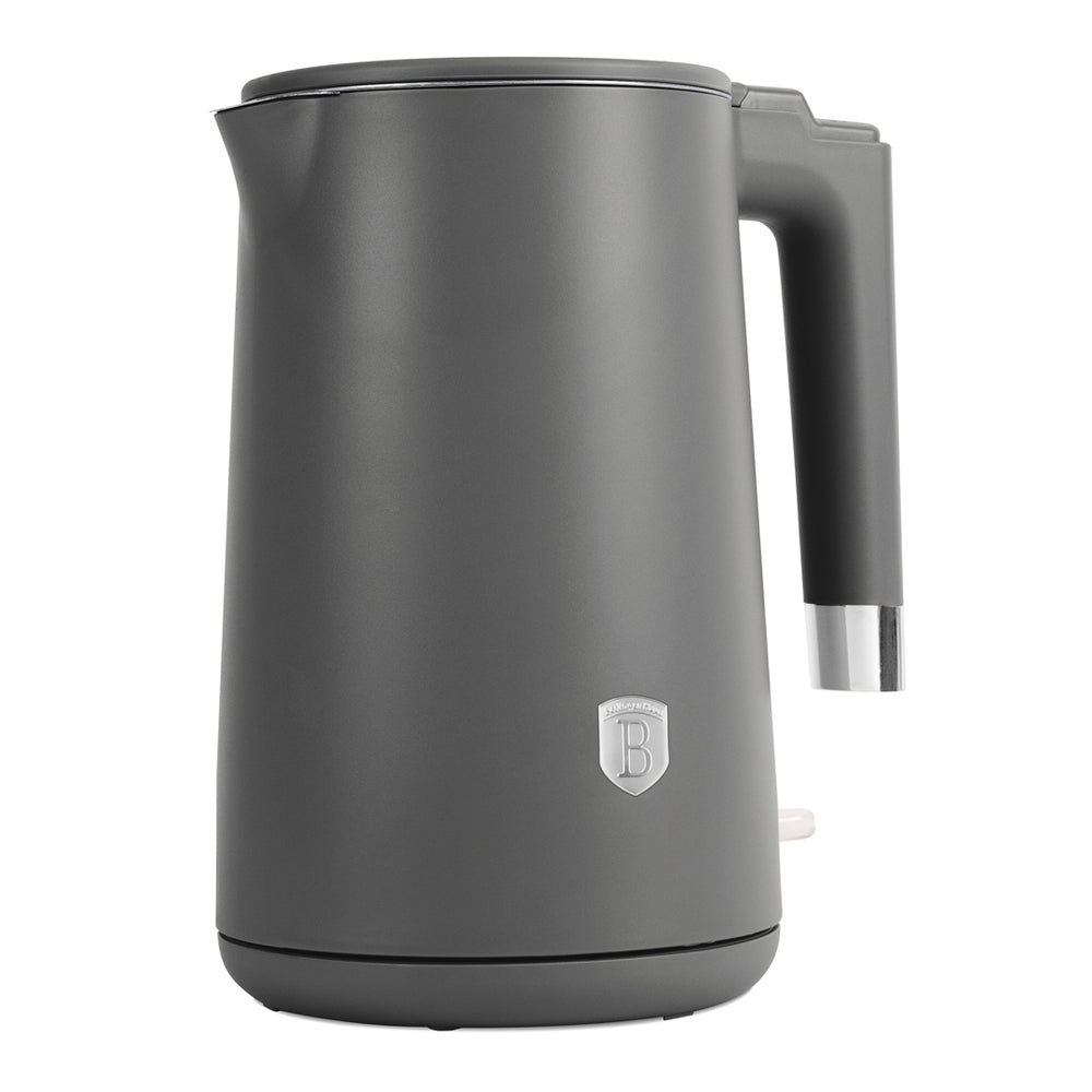 Bouilloire Électrique BerlingerHaus Double Paroi Mat Anthracite - 1,7 L - 1800W