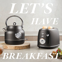 Bouilloire Électrique BerlingerHaus Mat Anthracite - avec Thermomètre - 1,7 L - 2200W