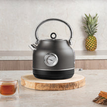 Bouilloire Électrique BerlingerHaus Mat Anthracite - avec Thermomètre - 1,7 L - 2200W