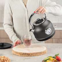 Bouilloire Électrique BerlingerHaus Mat Anthracite - avec Thermomètre - 1,7 L - 2200W