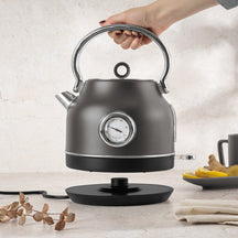 Bouilloire Électrique BerlingerHaus Mat Anthracite - avec Thermomètre - 1,7 L - 2200W
